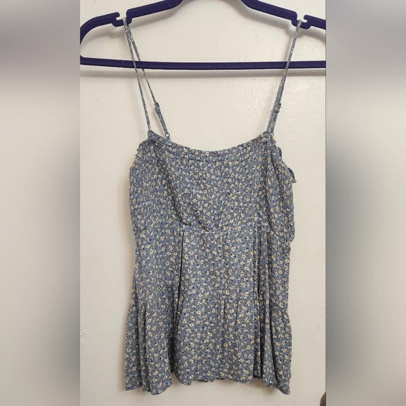 Paper Crane Floral Ruffled tank top - Picture 4 of 5